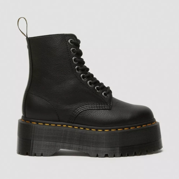 Dr. Martens 1460 Max Leather Platform Boots - Picture 2 of 5